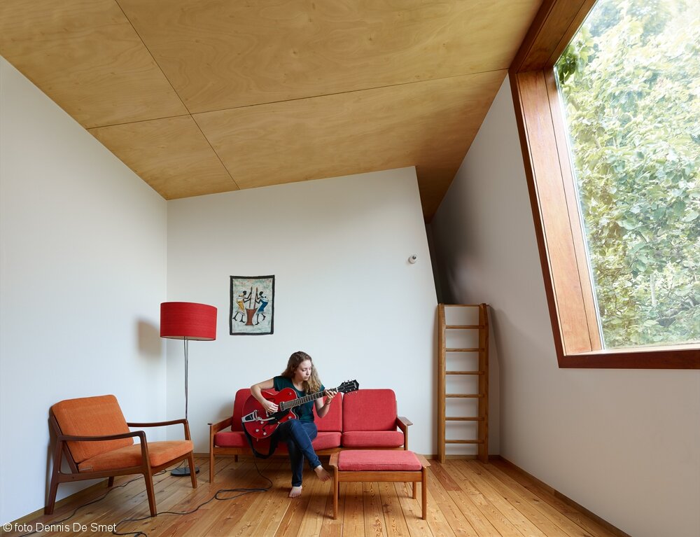 Guest House Combines a Chicken Coop, Tool Shed, and a Music Room