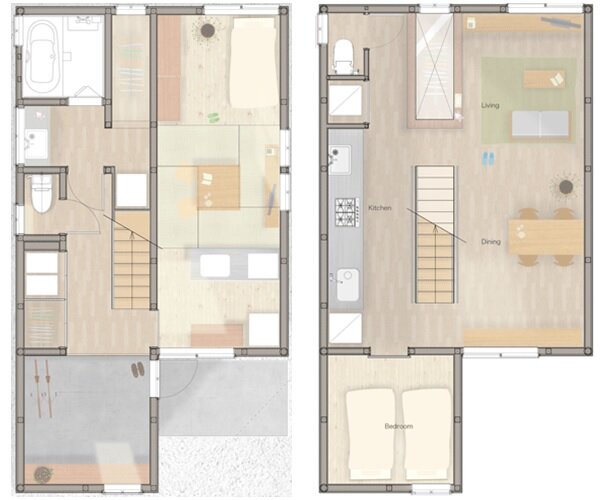  Japanese  house design floor plan House design plans