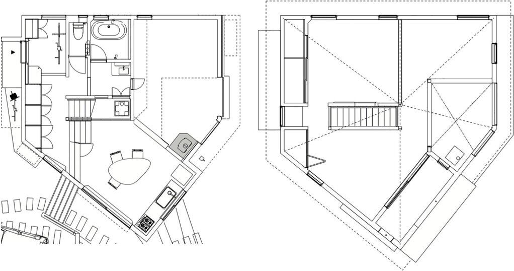 the-frontier-house-is-a-hexagonal-home-in-toyoake