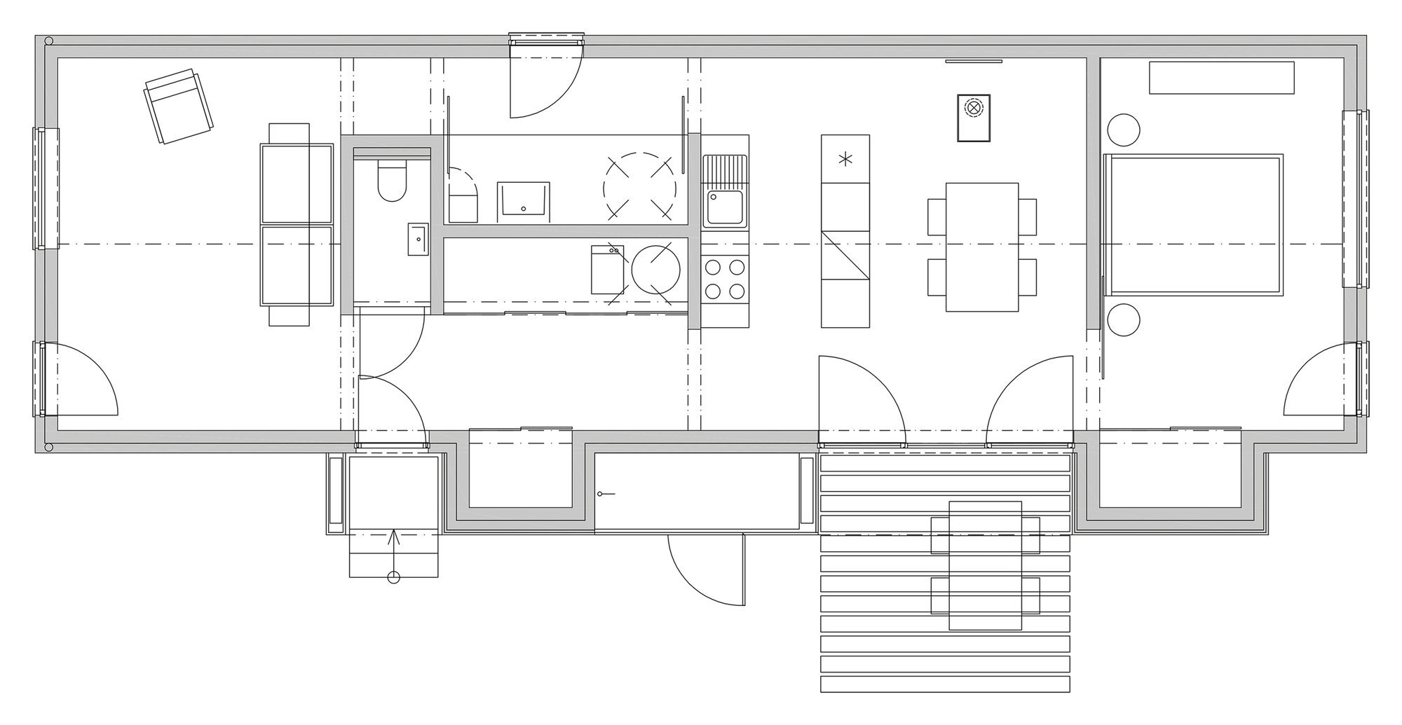 The Wooden Brick House Is Made Of Eco Friendly Wooden Bricks