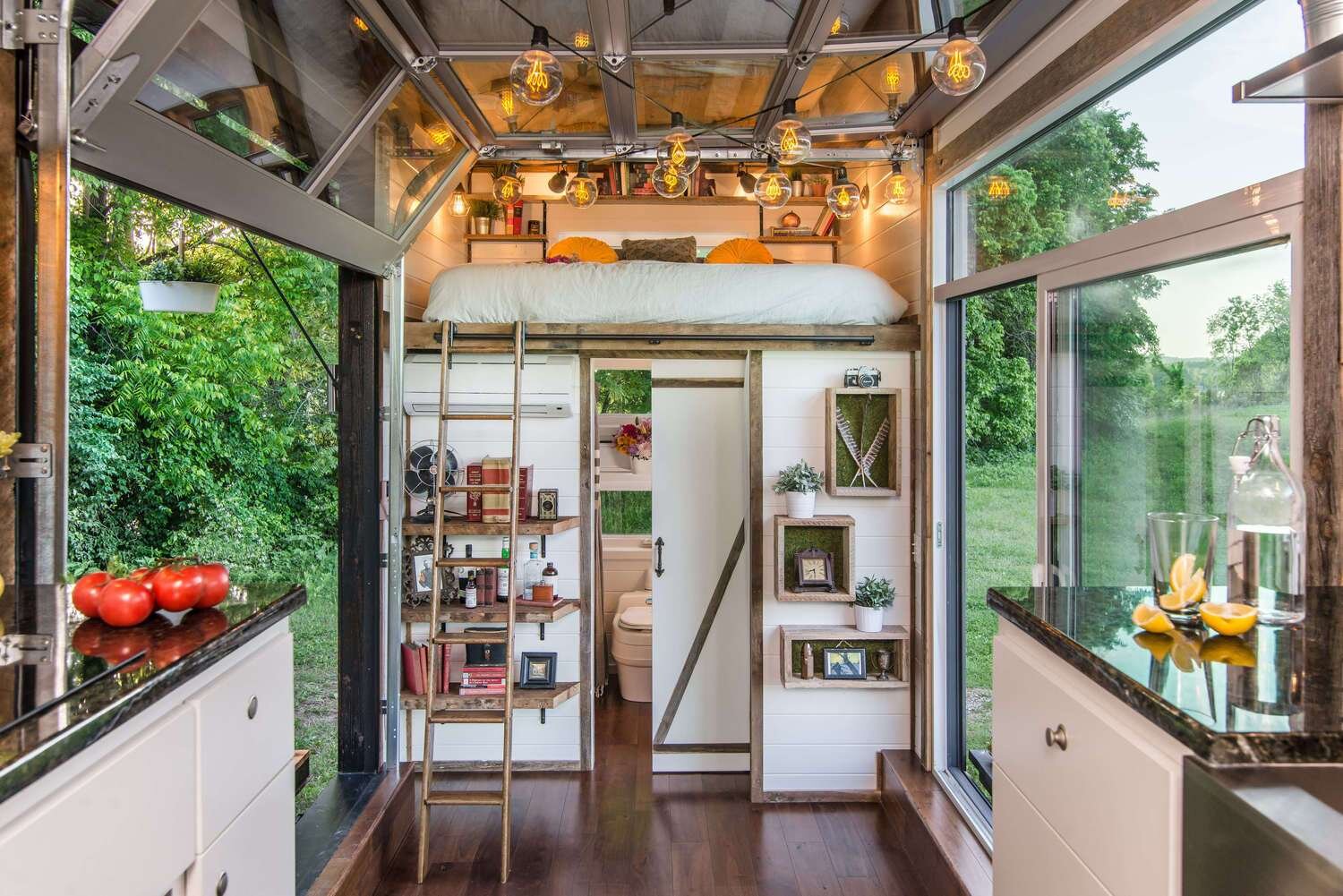 Alpha a luxurious tiny house by new frontier tiny homes