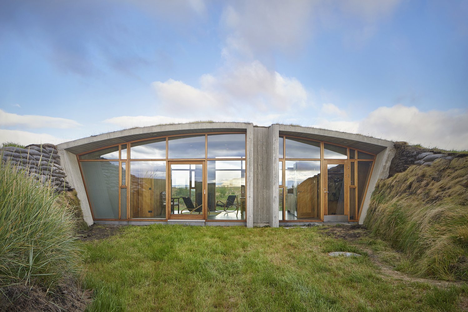 Landhouse A Small Home Nestled into the Hills of Reykjavik in Iceland