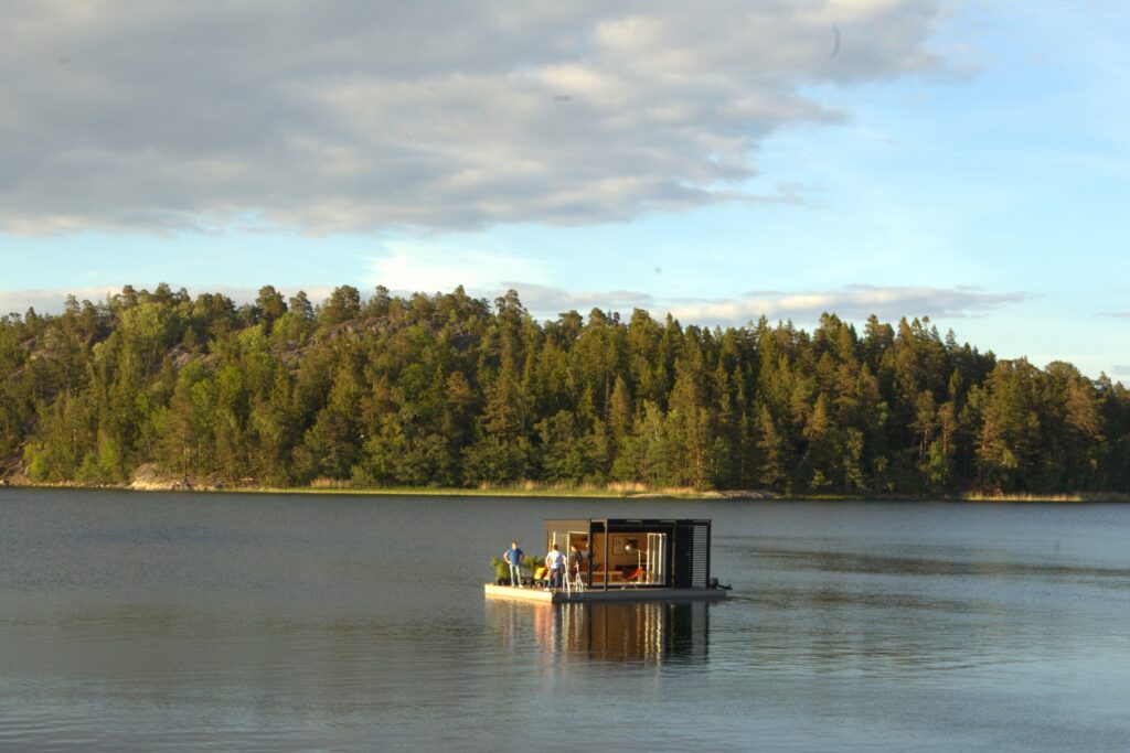 Tiny Floating Cabin