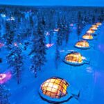 Glass Igloos at Hotel Kakslauttanen