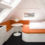 Sloped Walls Micro Apartment