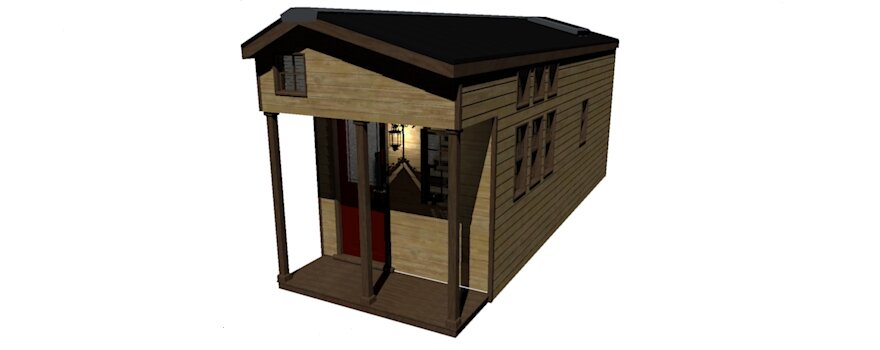 The McG Loft V2 Tiny House Plans The McG Loft V2 Tiny House Plans