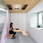 Small Attic Apartment in Madrid by Elii Architects