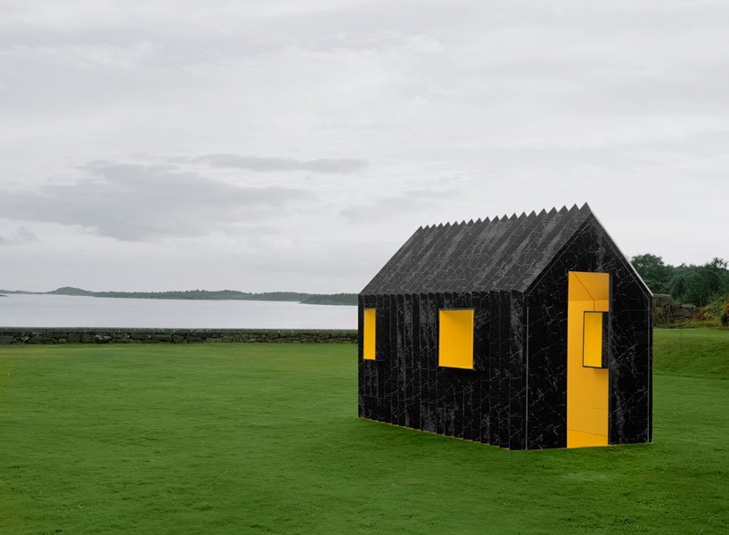 White Arkitekter Chameleon Cabin Designboom - Humble Homes