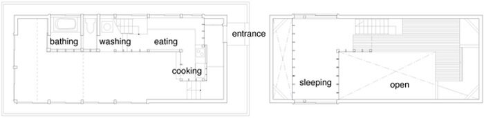 Cottage in Tsumari Floor Plan - Future Scape Architects - Japanese House - Humble Homes