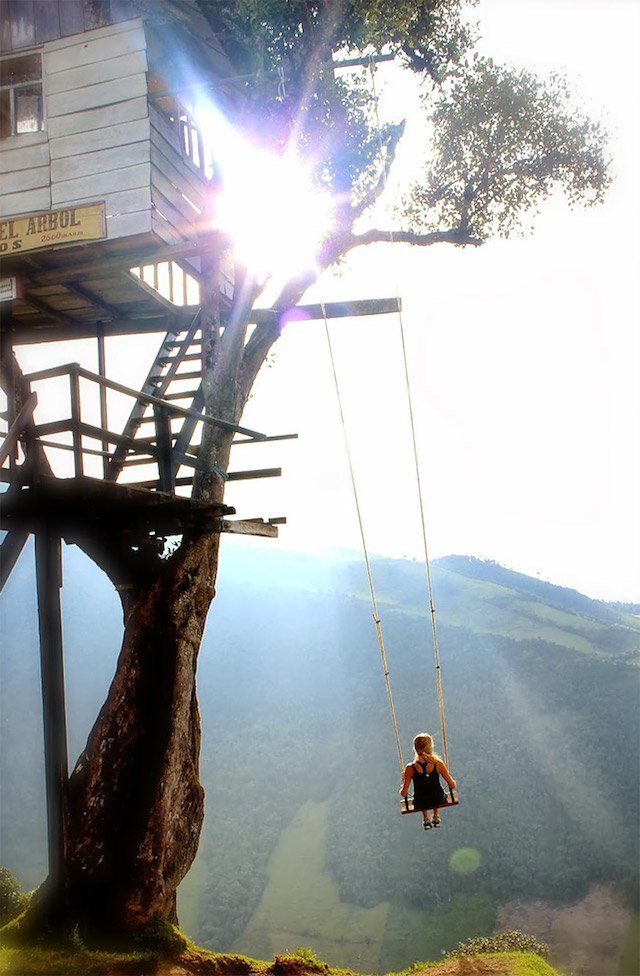 La Casa Del Arbol Unique Clifftop Treehouse And Swing