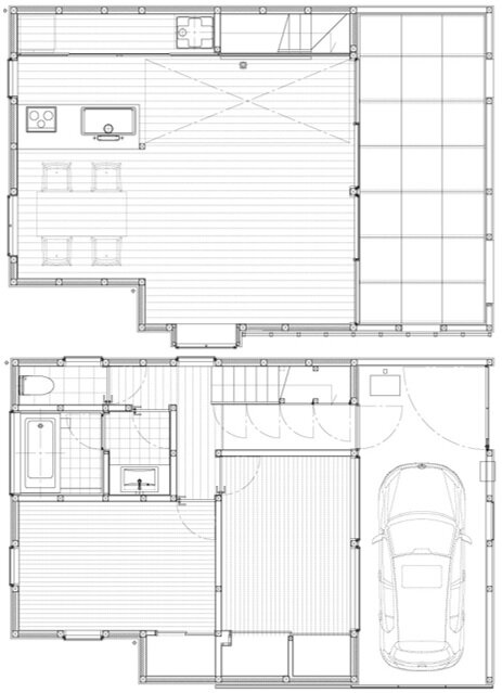 Small House  in Chibi Japan by Yuji Kimura Design 