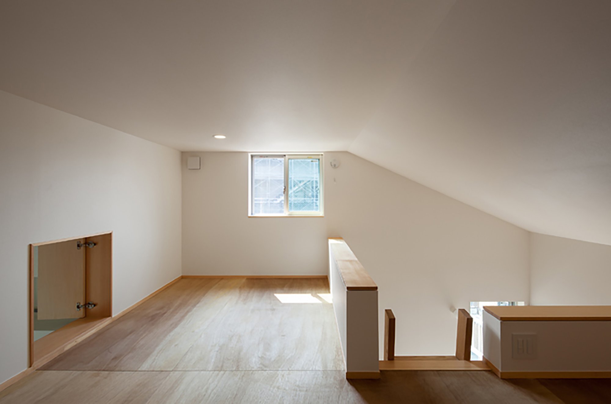 Nakano Fireproof Wooden House - Masashi Ogihara - Nakano, Japan - Small Japanese House - Loft - Humble Homes