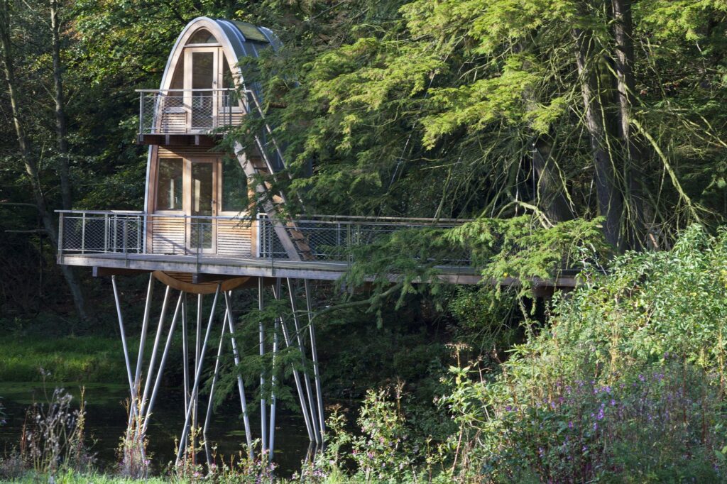 Treehouse Solling by Baumraum - Uslar Germany - Treehouse - Exterior - Humble Homes