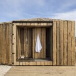 Cabanas no Rio Aires - Aires Mateus - Portugal - Retreat - Outside Shower - Humble Homes