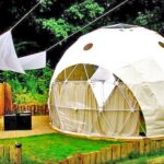 The Garden Dome - Geodesic Dome - Forest of Dean - London - Exterior - Humble Homes