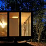 Casa na Mata - NITSCHE ARQUITETOS - Brazil - Small House - Exterior Night - Humble Homes