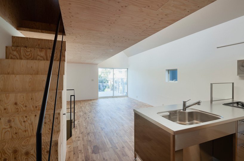 Pointed GEH House by I.R.A. - International Royal Architecture - Tokyo - Japan - Small House - Kitchen - Humble Homes