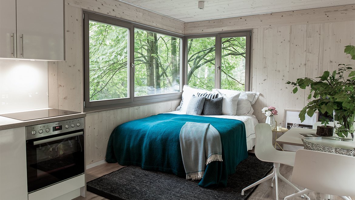 Urban Treehouse Berlin - Baumraum - Germany - Bedroom- Humble Homes