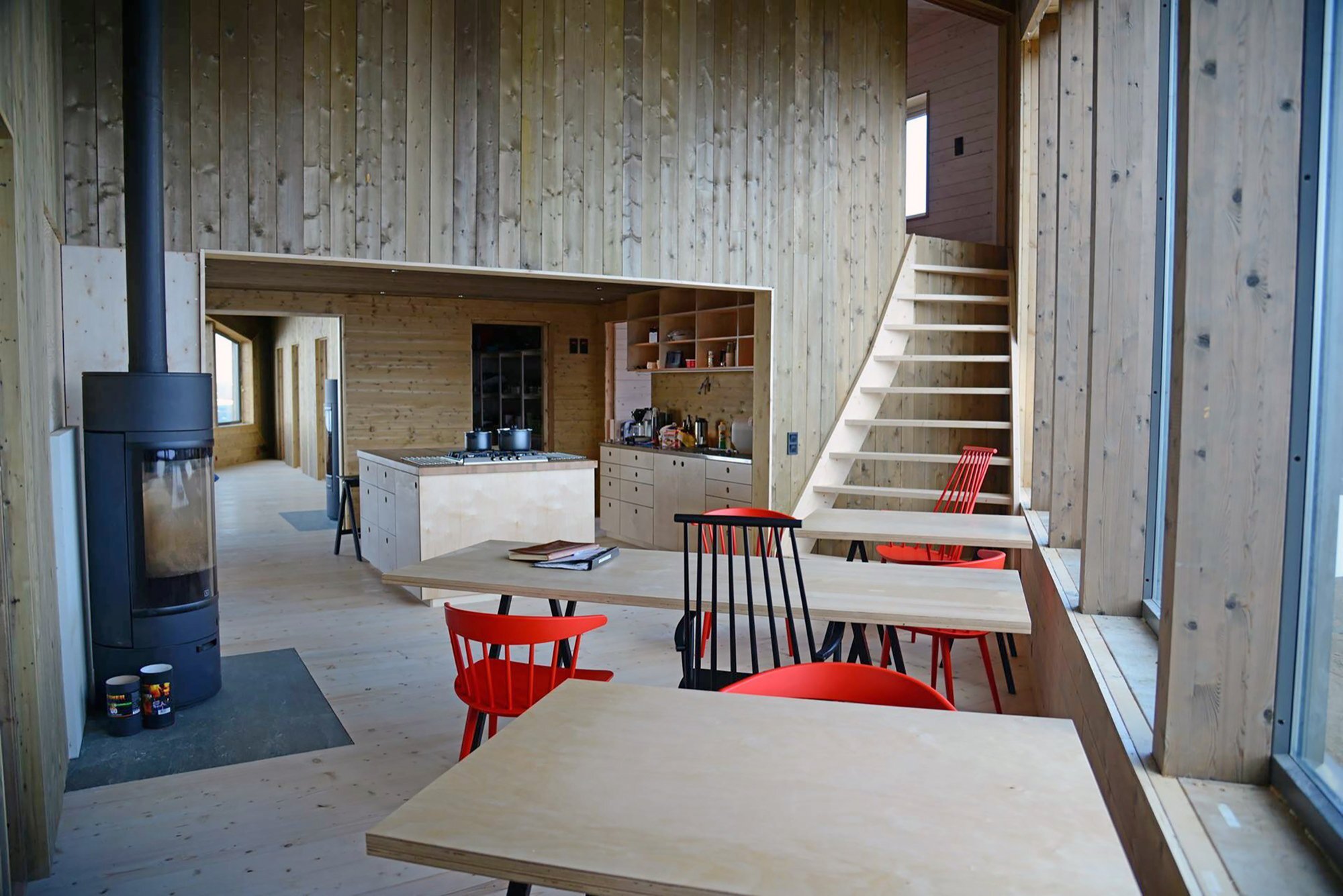 Rabot Tourist Cabin - JVA - Norway - Retreat - Kitchen & Dining Area - Humble Homes