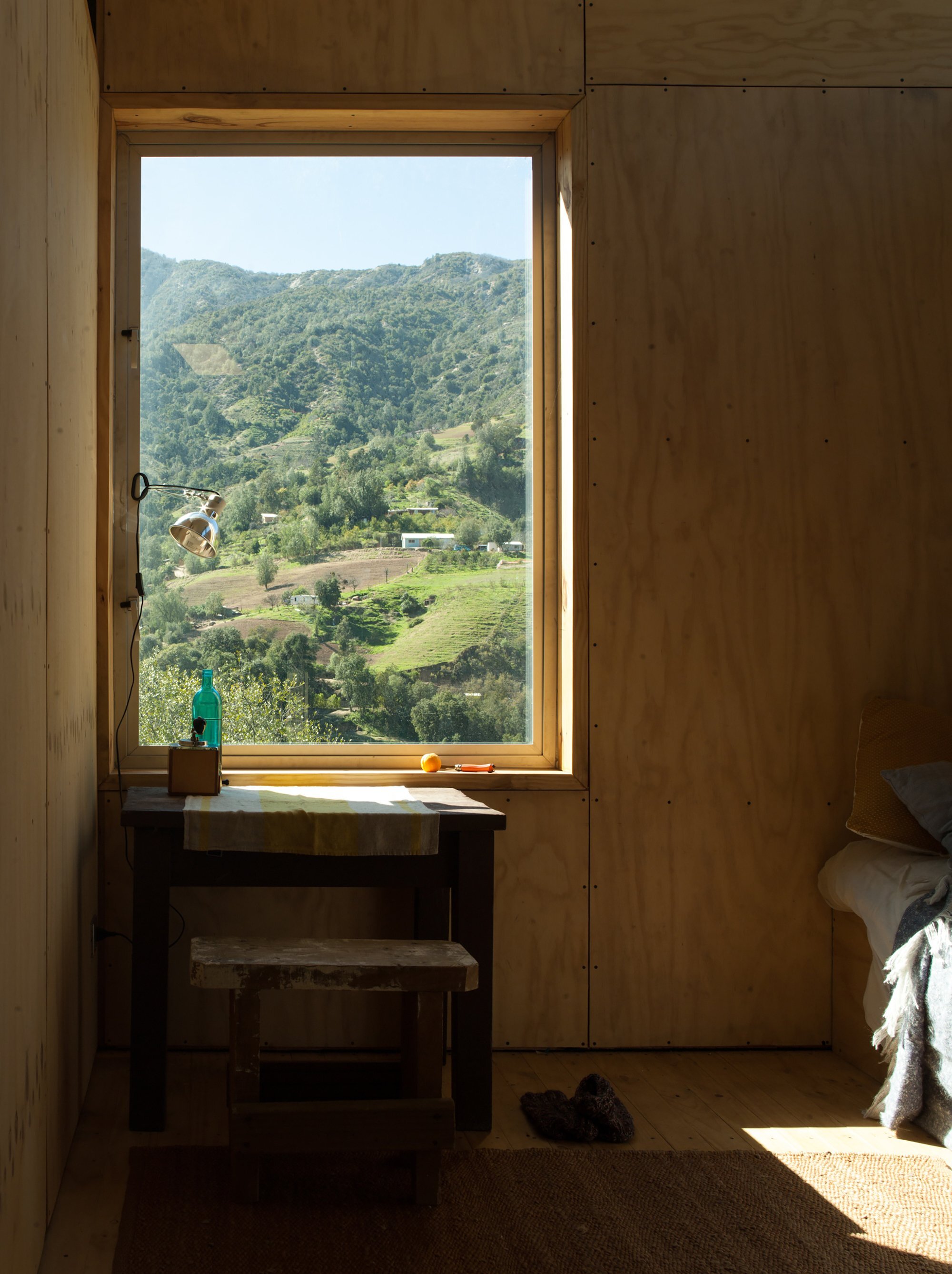 Charred Cabin - Nicolas del Rio - Chile - Window View - Humble Homes