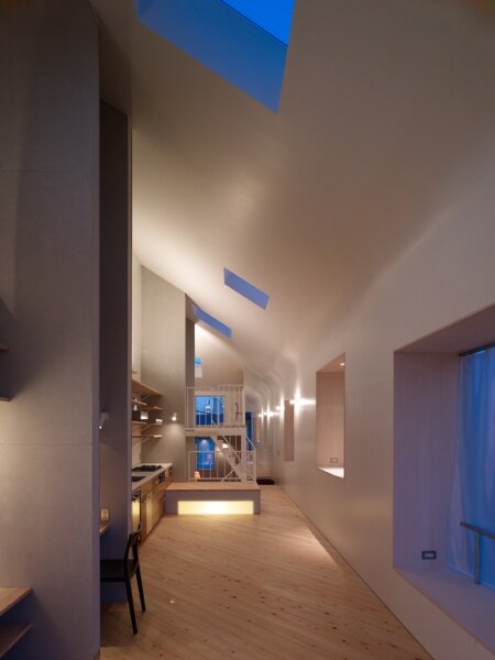 House in Ookayama - Multi-Generational House - Torafu Architects - Japan - Living Area - Humble Homes