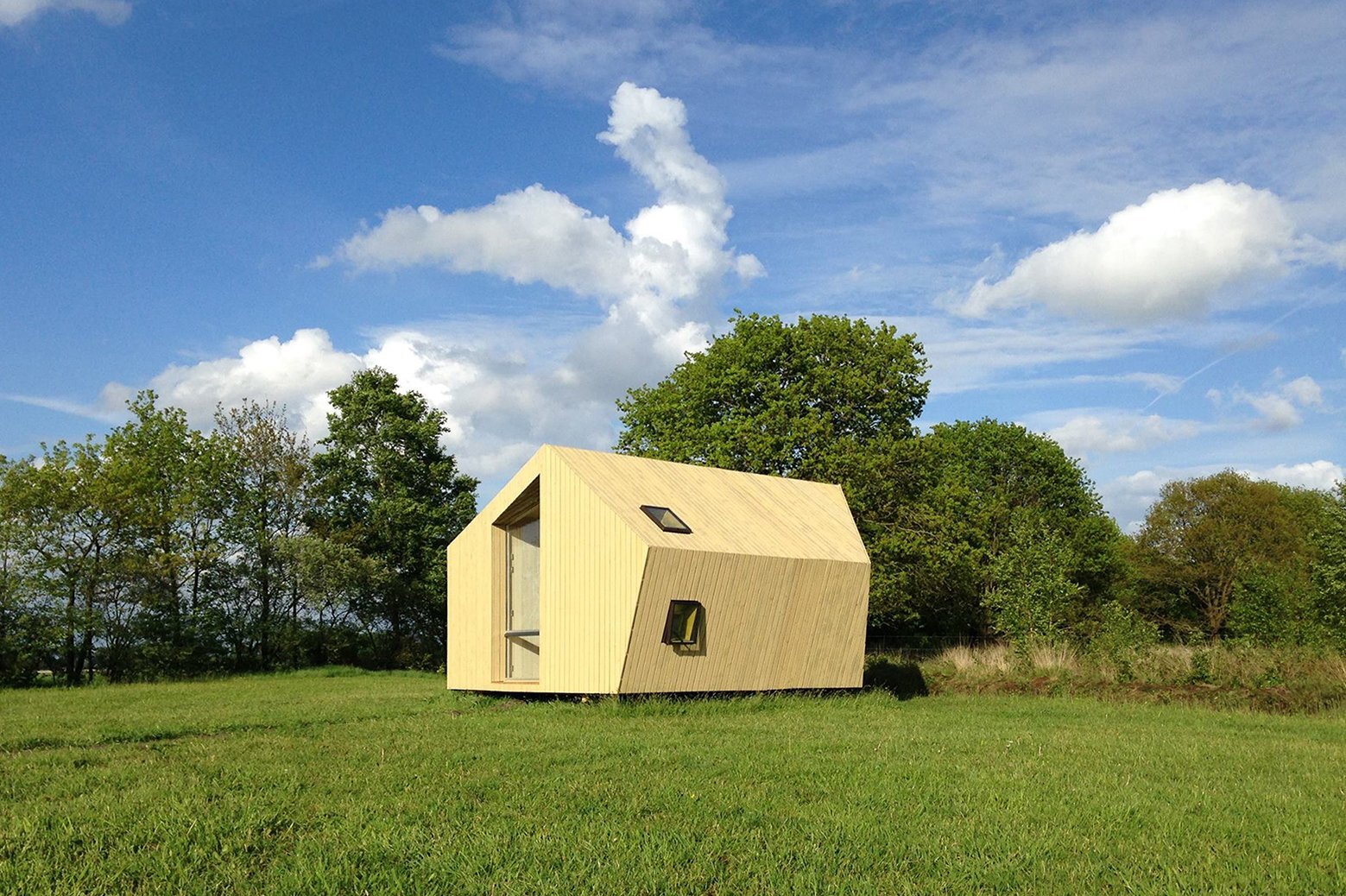 Treck-In Hickers Cabins - Small Cabin - MoodWorks Architecture - Kristel Hermans Architectuur - The Netherlands - Exterior - Humble Homes