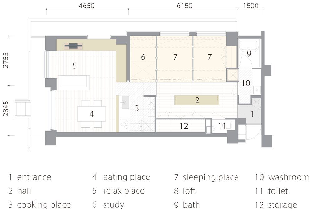 Sinatos Fujigaoka T Apartment Revamp In Kanagawa