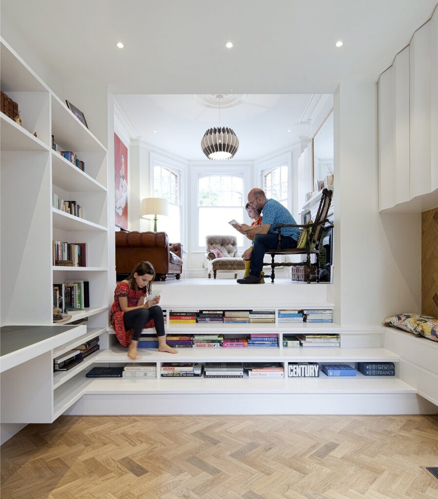 Small House - Zminkowska de Boise Architects - London - Living Room - Humble Homes