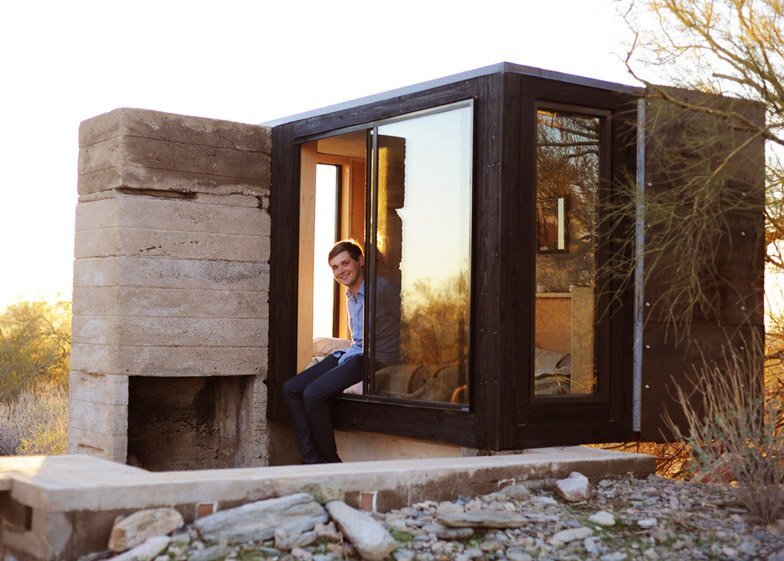 Miners Shelter - David Frazee - Arizona - Chimney - Humble Homes