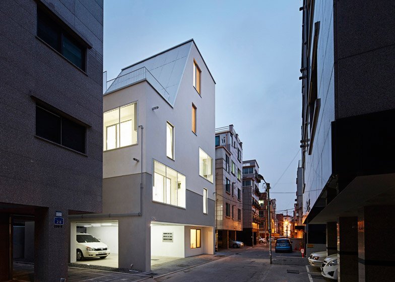 The White Cone House - Small Apartments - Apparat-C - Seoul - Exterior