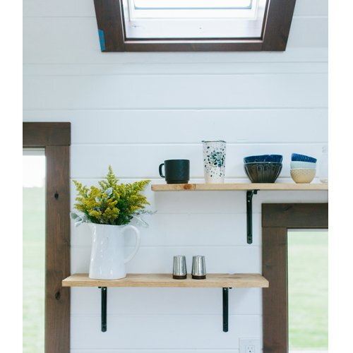 Turtle Tiny House Kitchen Shelving