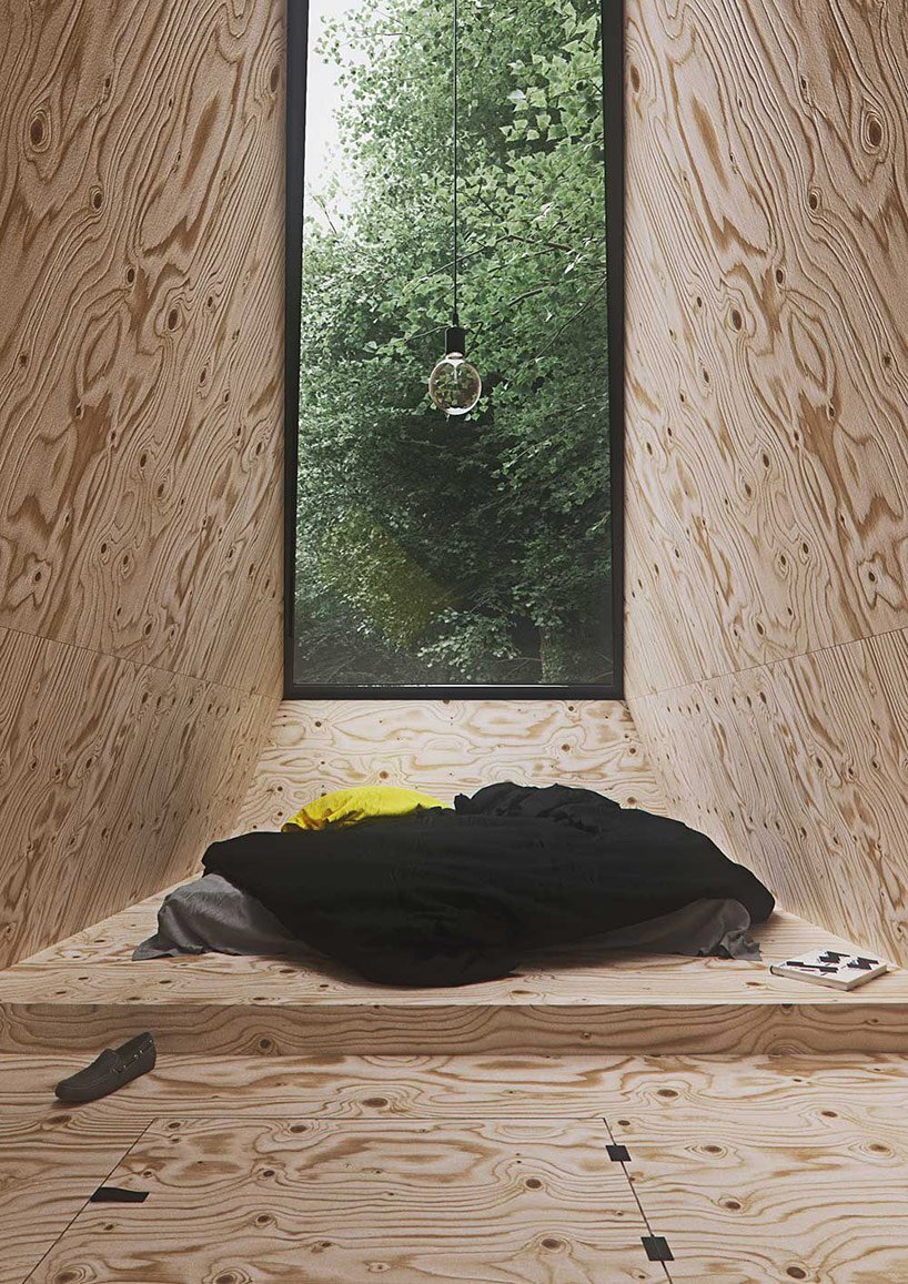 Small Forest Cabin - Tomek Michalski - Poland - Window View - Humble Homes