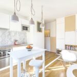 Flat in Paris - Small Apartment - Richard Guilbault - France - Dining Room and Kitchen - Humble Homes