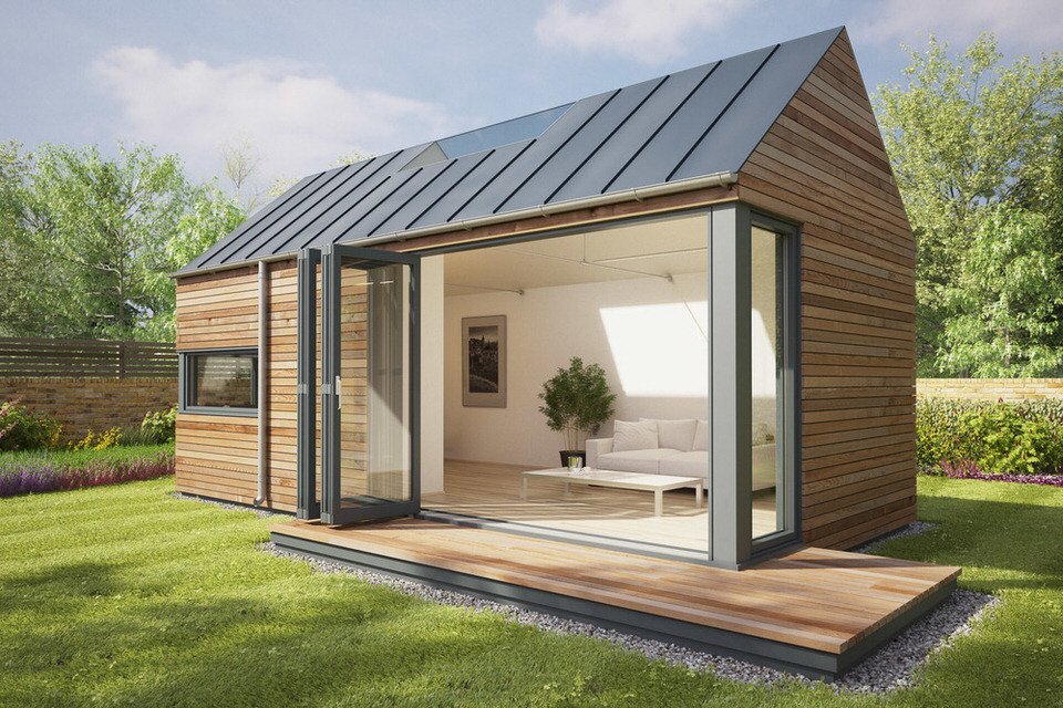 Pod Space's Eco-Friendly Contemporary Prefab Pods in England