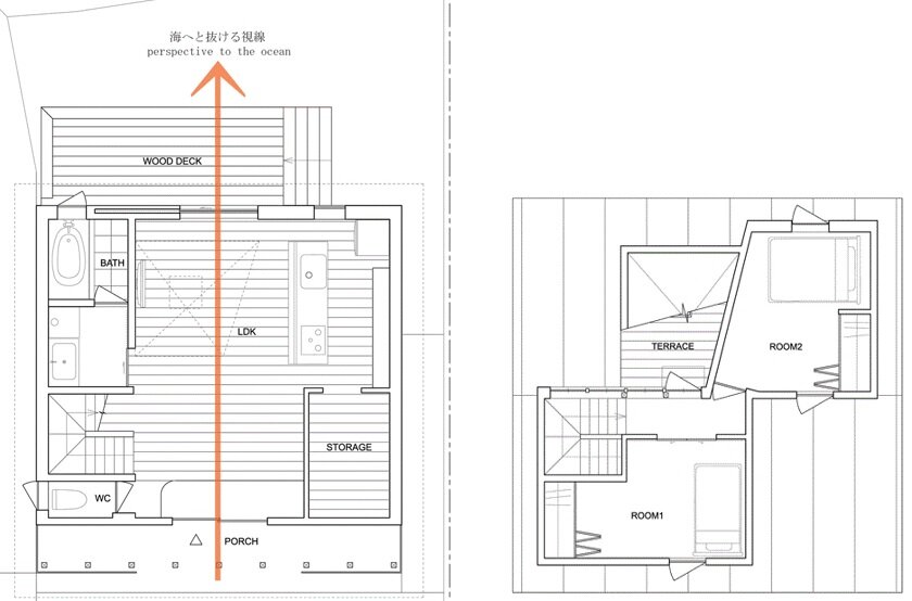 A Small and Simple Family House  on the Japanese  Island of 