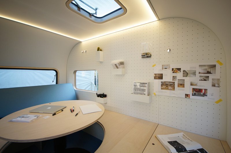 Dojo Wheels - Tiny Camper - FIVE AM - Belgium - Office - Humble Homes