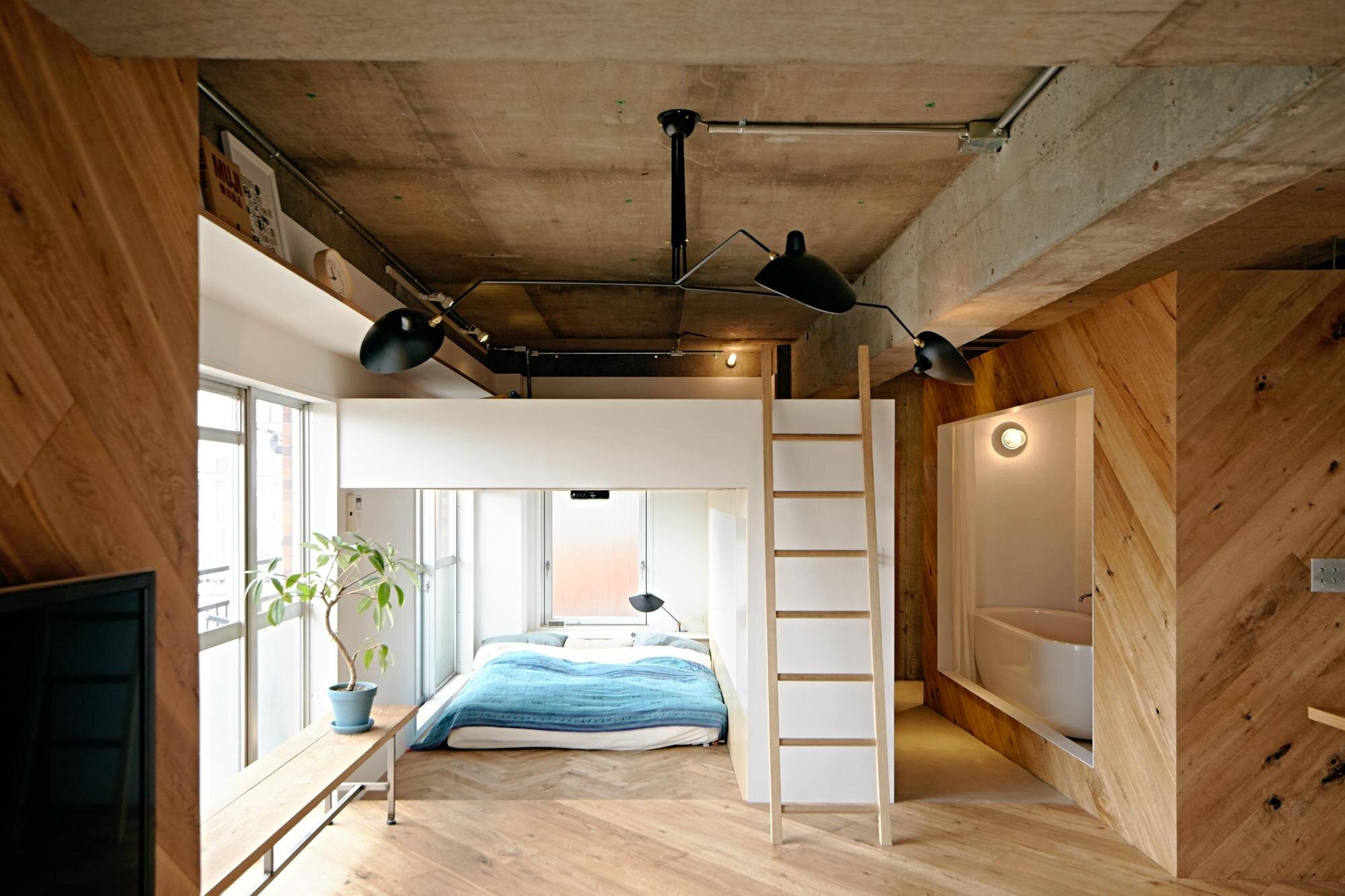 Tenhachi House - .8 Tenhachi Architect & Interior Design - Tokyo - Bedroom - Humble Homes