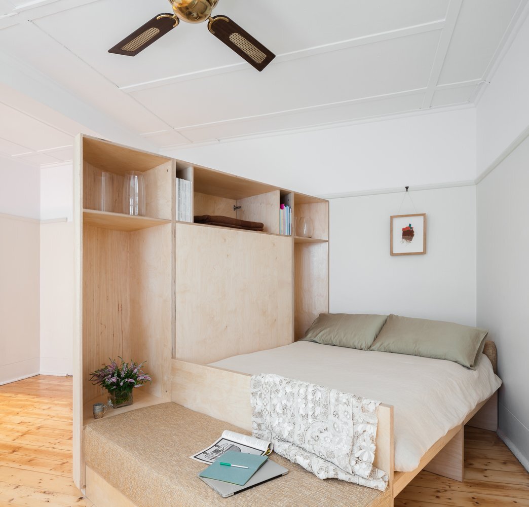 Bespoke Joinery Creates Living Spaces in this Small Sydney Apartment