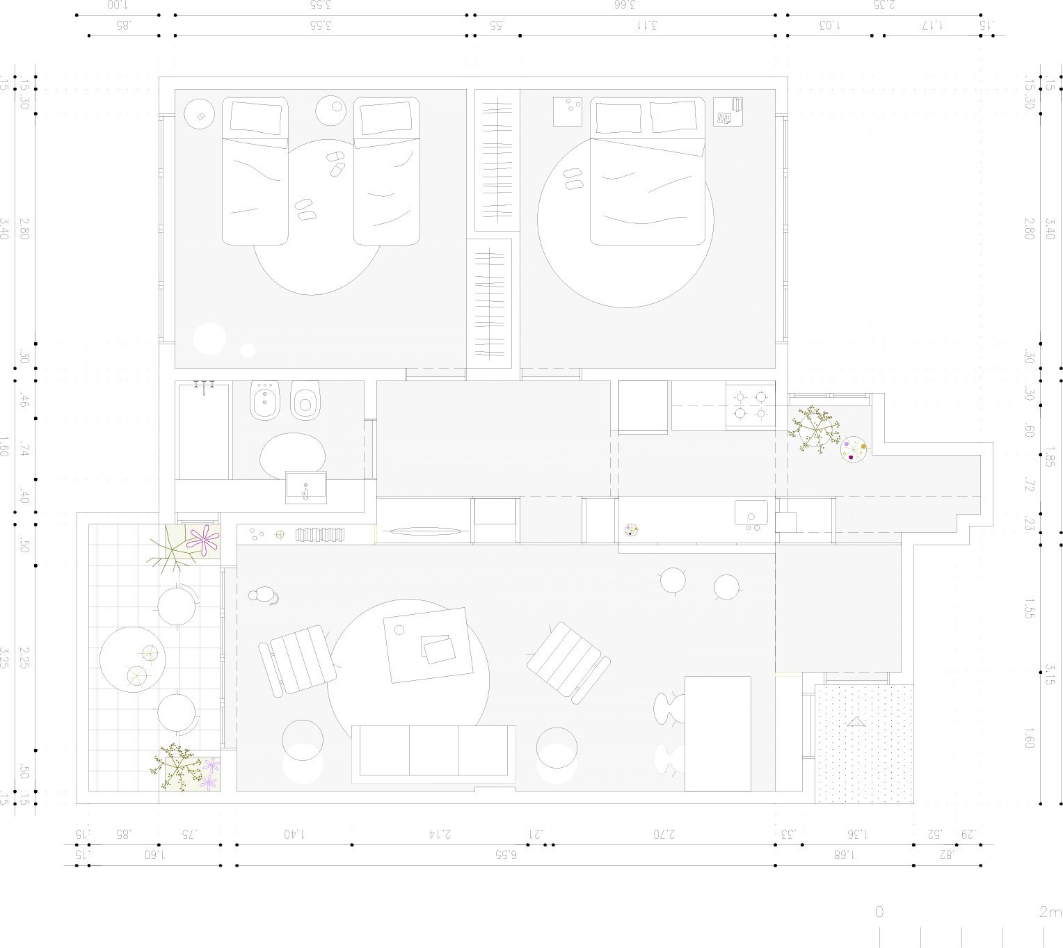 Thea Space - IR Arquitectura - Argentina - Floor Plan - Humble Homes