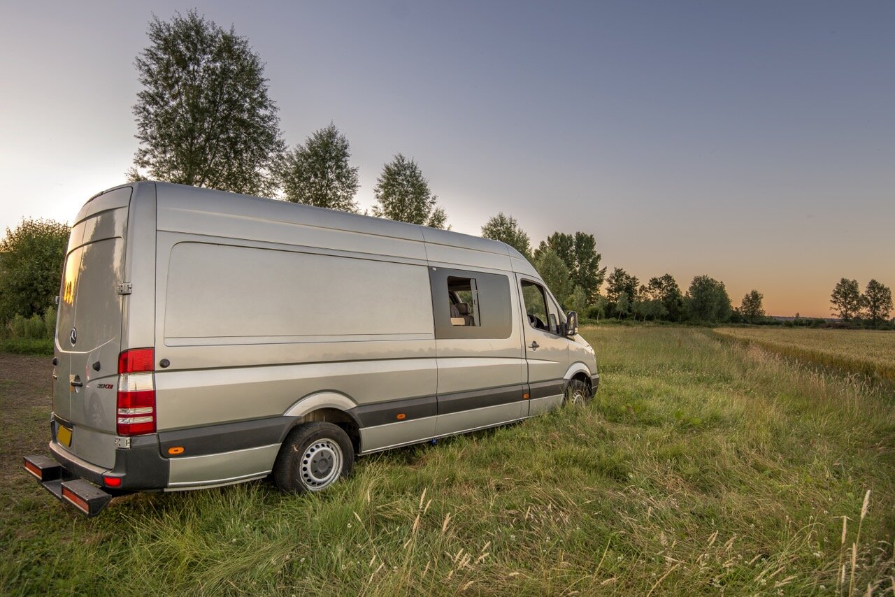 van converted to home for sale