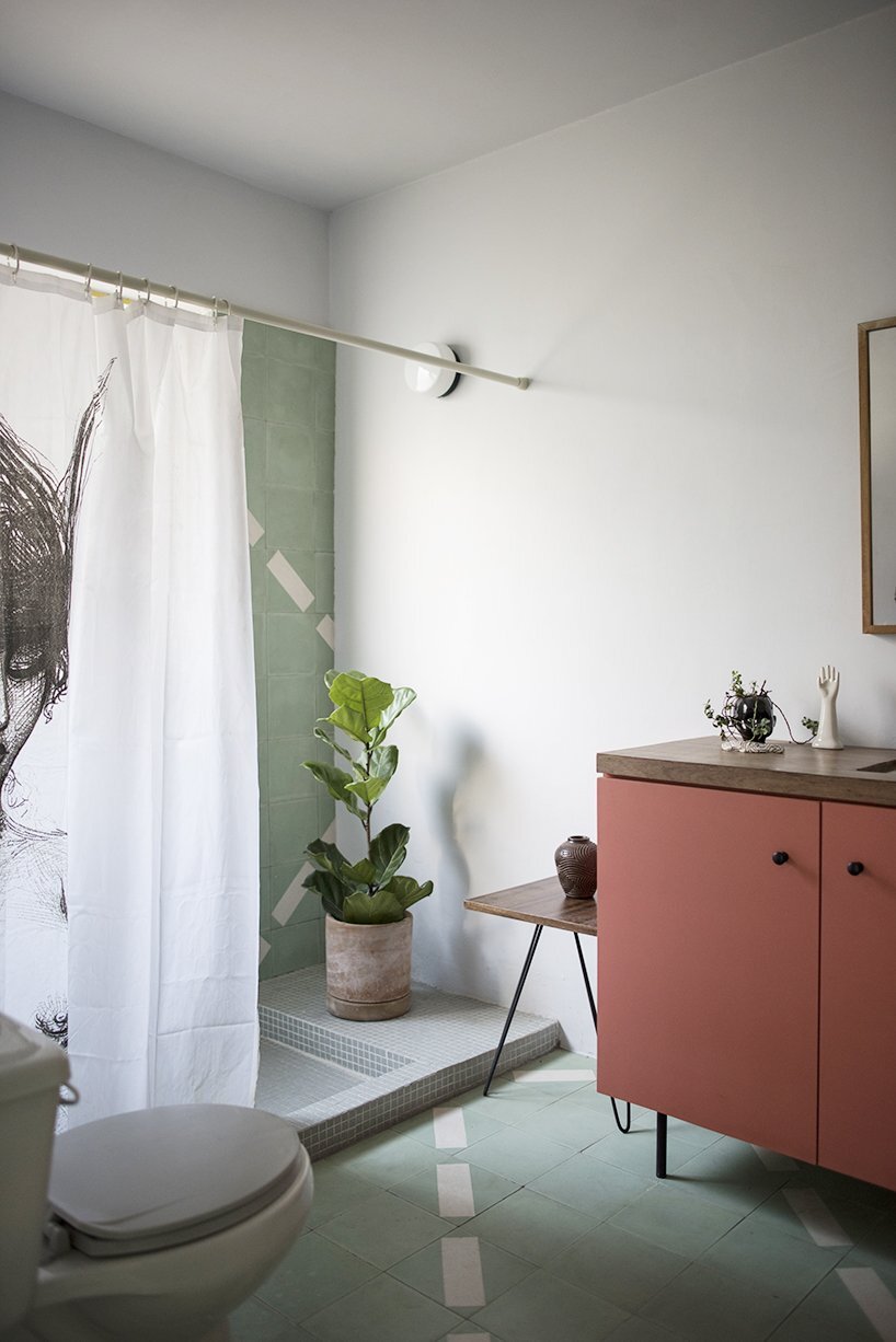 1970s Home Restoration - Juan Pablo Ochoa + Ruben Padilla - Mexico - Bathroom - Humble Homes